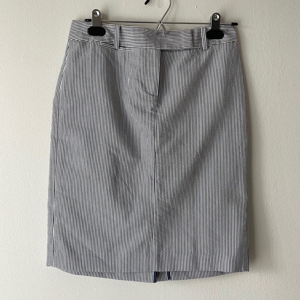 Talbots Petite Pinstripe Skirt 2P
